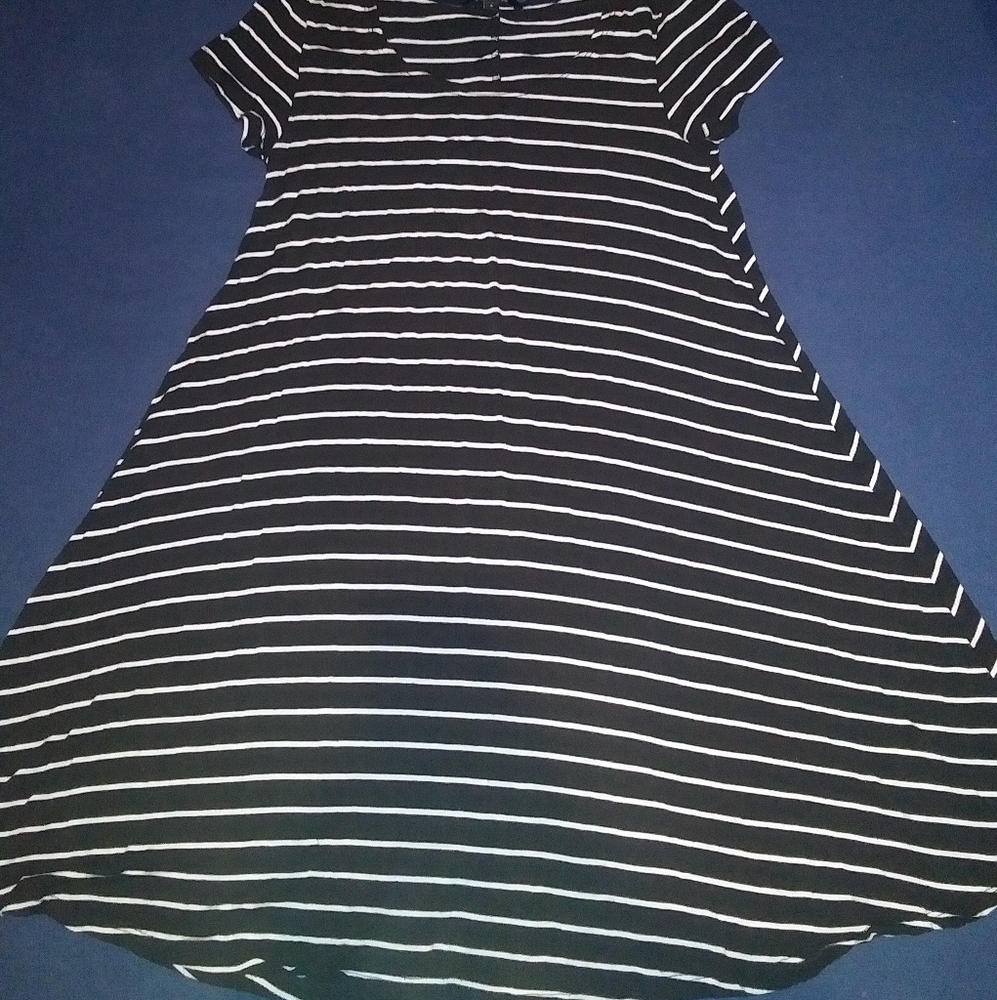 A Striped Dress